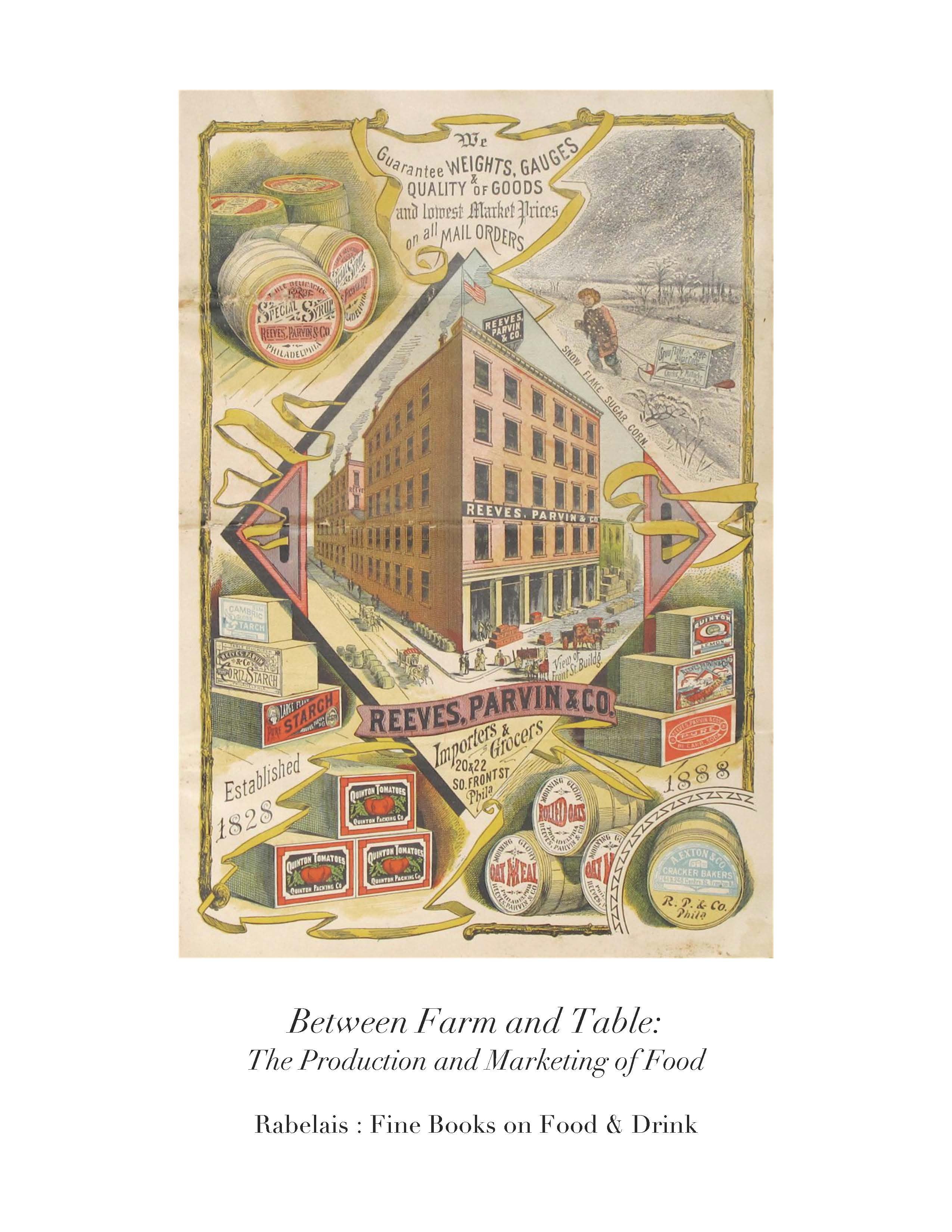 Between Farm & Table: The Production & Marketing of Food