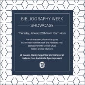2018 Bibliography Week ABAA Showcase