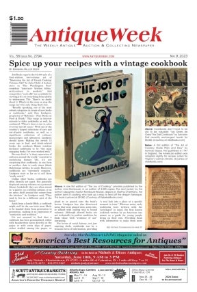Antique Week Talks Collecting Cookbooks with Rabelais