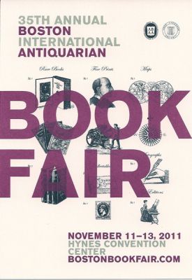 Boston International Antiquarian Book Fair