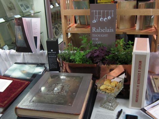 "I'll Take Mine Rare"  Bon Appetit and Rabelais at the New York Antiquarian Book Fair