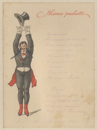 Austro-Hungarian Menu Collection.