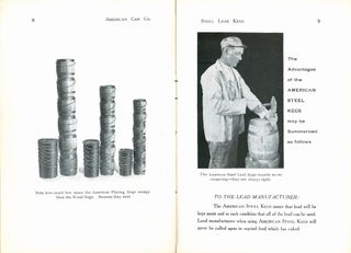 Tin Can Company trade catalogues, featuring nine American Can Company volumes and one Erie Can Company.