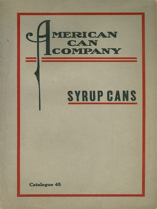 Tin Can Company trade catalogues, featuring nine American Can Company volumes and one Erie Can Company.