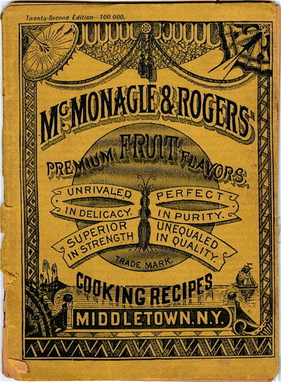 Item #3252 McMonagle & Rogers Select Cooking Recipes. McMonagle, Rogers
