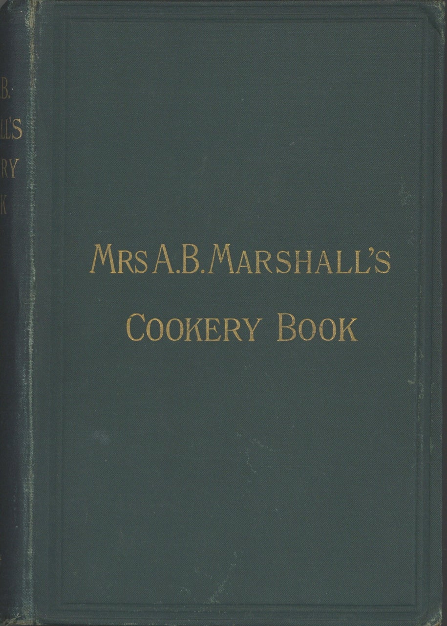 Item #4871 Twentieth Thousand. Mrs. A.B. Marshall's Cookery Book, With seventy illustrations. Mrs. A. B. Marshall, Agnes Bertha Marshall.