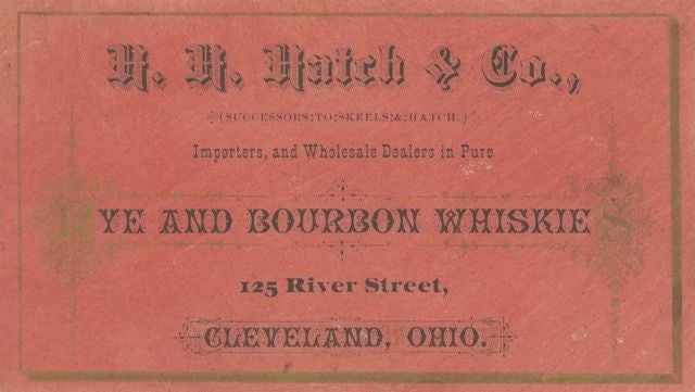 Item #4889 H.H. Hatch & Co., (successors to Skeels & Hatch), Importers and wholesale dealers in...