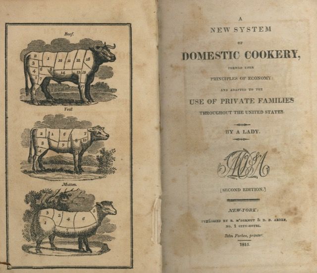 Item #5166 A New System of Domestic Cookery; formed upon principles of economy; and adapted to...