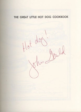 The Great Little Hot Dog Cookbook. Illustrated by Ed Nuckolls.