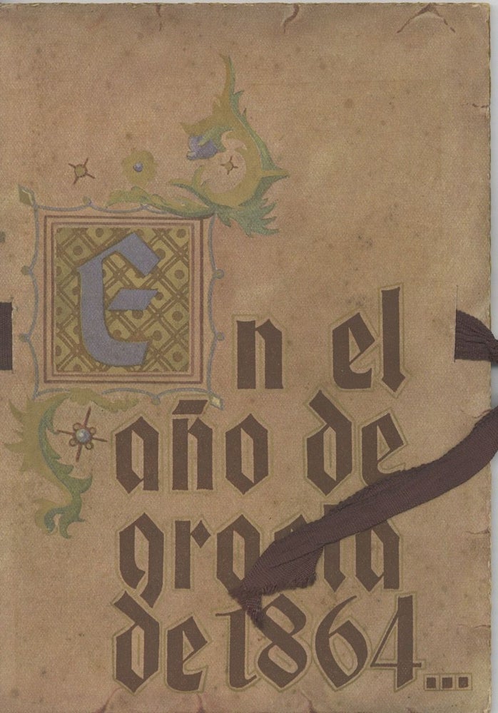 Item #5344 En el ano de graci de 1864 [title from cover]. Trade Catalogue, José de Borja,...