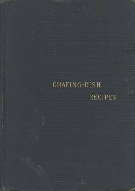 Item #5678 Chafing-Dish Recipes. Gesine Lemcke