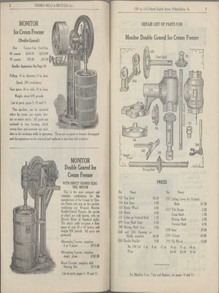Ice Cream Manufacturers' Equipment : Catalogue 31. Our specialties: confectioners' and bakers' equipment.