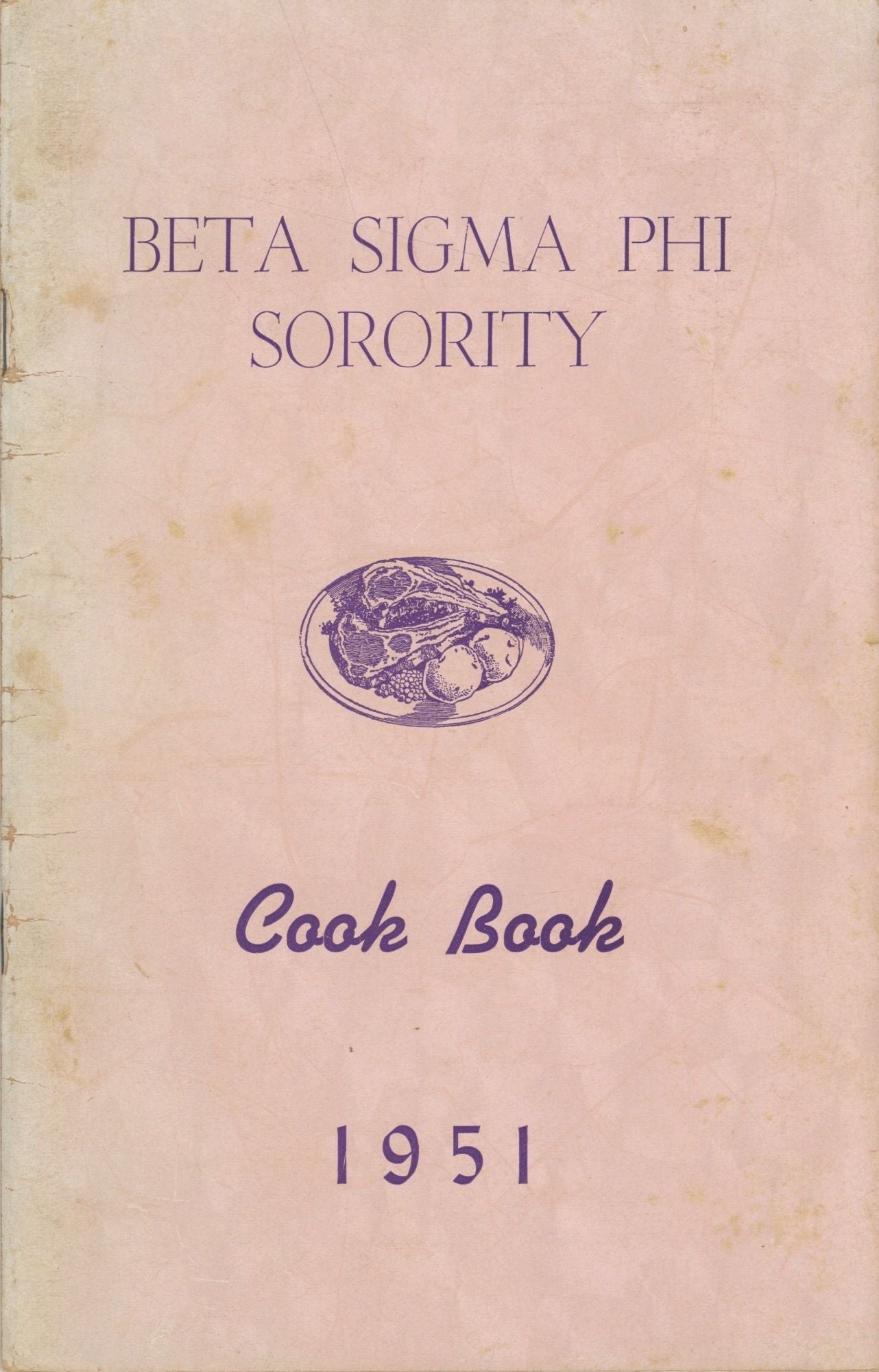 Item #5878 Beta Sigma Phi Sorority Cook Book. [Compiled by Members of The Birmingham City Council of Beta Sigma Phi Sorority. Beta Sigma Phi, City Council, Ala Birmingham.