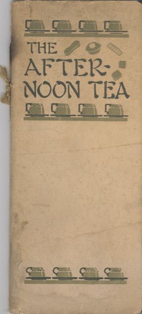 Item #5995 The Afternoon Tea. Florence Hofflin, L. V. Mero, compiler