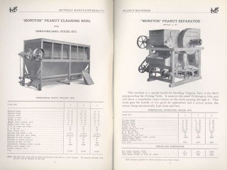 Monitor Peanut Cleaning, Shelling, Grading and Roasting Machinery for Whole and Shelled Nuts: Catalog No. 69.