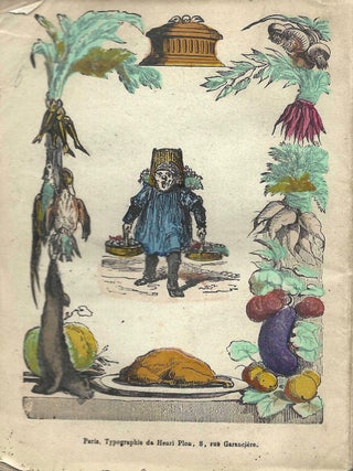 Almanach Manuel de la Bonne Cuisine et de la Maitresse de Maison. Redicé avec le concours des Maitres d'Hotel et Chefs de Cuisine des premieres maisons de Paris. 8me Année, 1865.