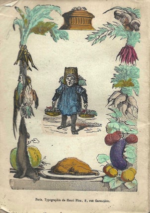 Almanach Manuel de la Bonne Cuisine et de la Maitresse de Maison. Redicé avec le concours des Maitres d'Hotel et Chefs de Cuisine des premieres maisons de Paris. 8me Année, 1865.