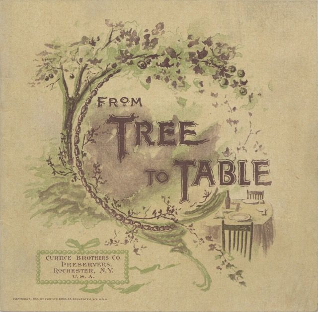 Item #6274 Table Delicacies from the Gardens of Genesee; [From Tree to Table - cover title]....