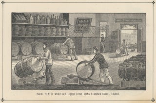Standard Barrel Truck. Patented August 28th, 1884. Manufactured by Geo. E. Weaver, Providence, R.I., U.S.A.