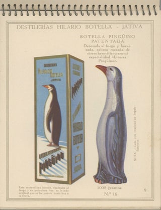Destilerias Hilario Botella. Jativa. Catalogo General.
