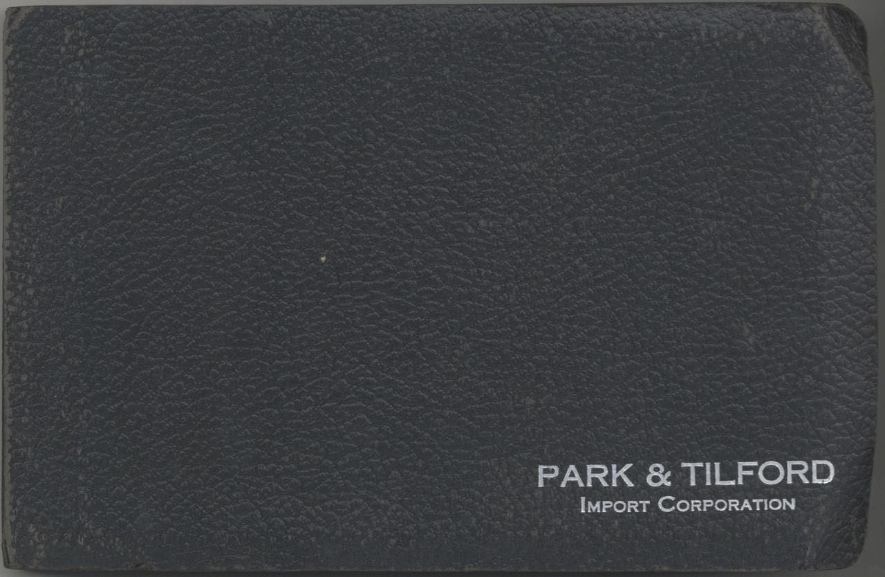 Item #6854 Park & Tilford Quality Group. Trade catalogue – spirits distributor, Park, Tilford Import Corporation, New York City.