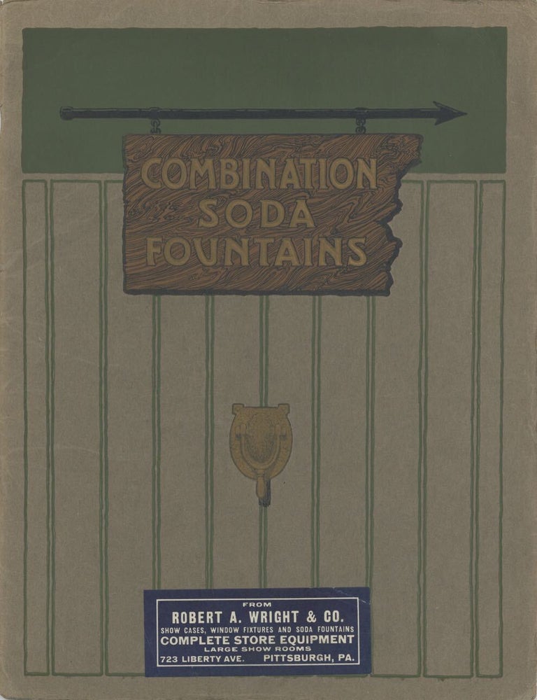 Item #6884 Combination Soda Fountains, Catalogue 20. Trade catalogue – soda fountains,...