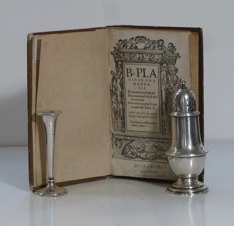 Item #6909 De Honesta Voluptate. De ratione victus, & modo viuende. De natura rerum & arte...