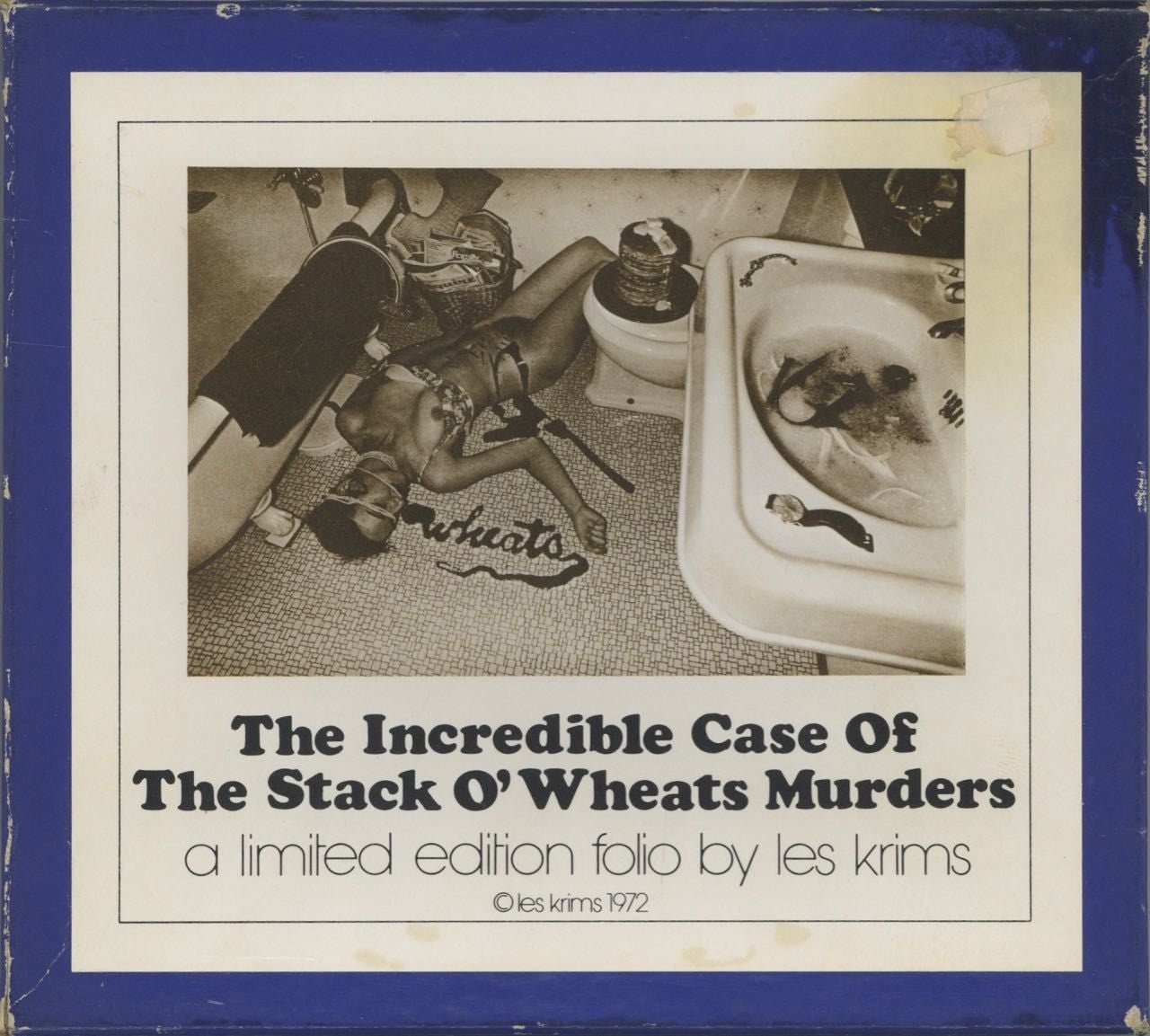 Item #7006 The Incredible Case of the Stack O'Wheats Murders. Les Krims.