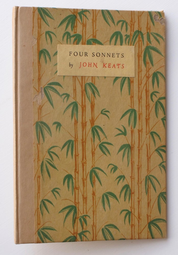 Item #7128 Four Sonnets. White Knight Press, Arthur Grove Day