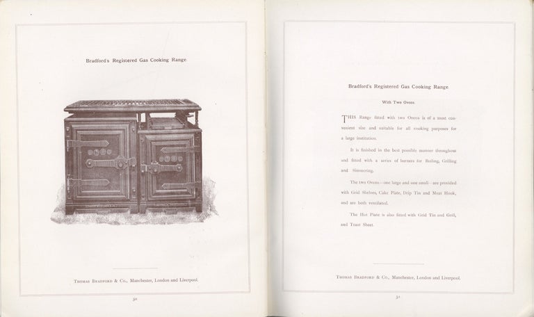 Item #7175 Cooking Apparatus: Section VI of Bradford's catalogue for the information of...
