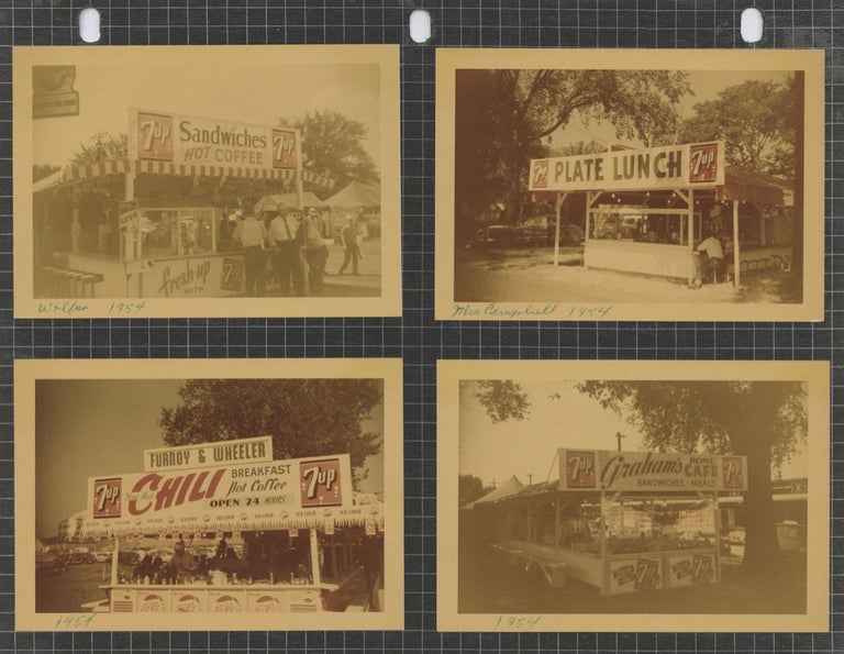 Item #7182 [Photographic talley of placement of 7-UP advertising]. Photo collection – Iowa...