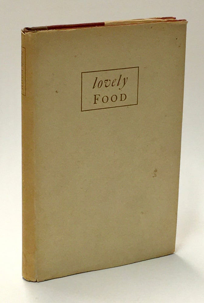 Item #7259 Lovely Food. A Cookery Notebook with table decorations invented & drawn by Thomas...