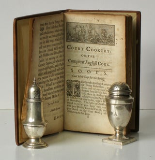 Court Cookery: or the Compleat English Cook. Containing the Choicest and Newest Receipts for Making Soops, Pottages, Fricasseys, Harshes, Farces, Ragoos, Cullises, Sauces, Forc'd-Meats and Souses; with Various Ways of Dressing most Sorts of Flesh, Fish and Fowl, Wild and Tame; with the Best Methods of Potting and Collaring..., by R. Smith, Cook (under Mr. Lamb) to King William; as also to the Dukes of Buckingham, Ormond, D'Aumont (the French Ambassador) and others of the Nobility and Gentry.