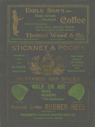 Fourth Boston Food Fair. Under the auspices and personal management of the Boston Retail Grocers' Association, Mechanics' Building, Huntington Ave., Boston, October 2 to October 28, 1899.