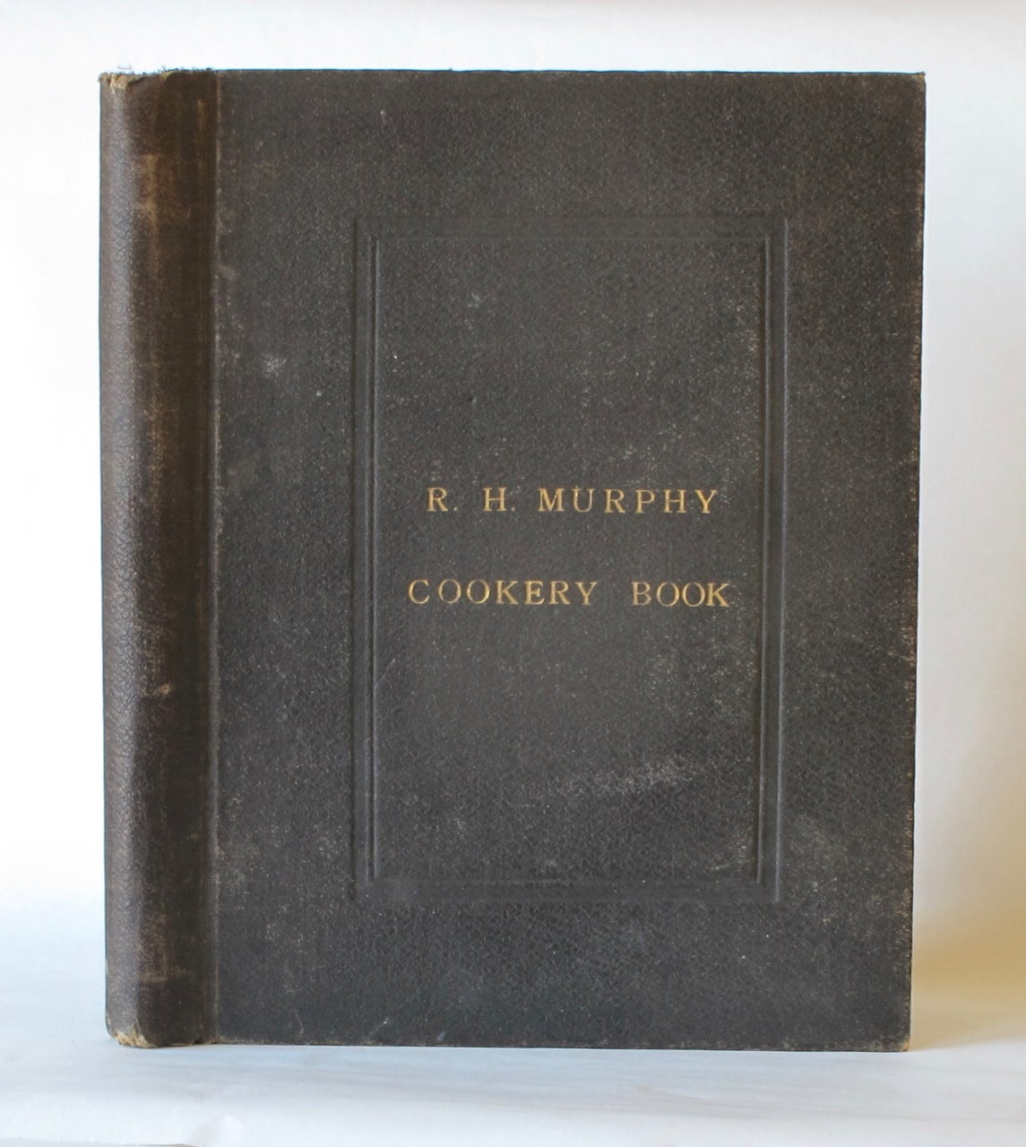 Item #7573 [R.H. Murphy Cookery Book]. R. H. English manuscript/typescript recipe book – Murphy.
