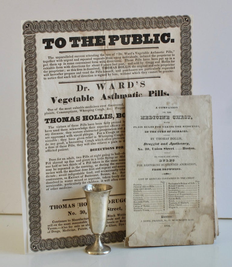 Item #7587 A Companion to the Medicine Chest, with plain rules for taking the medicines in the...