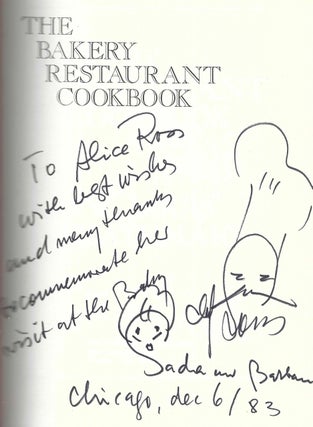 The Bakery Restaurant Cookbook.