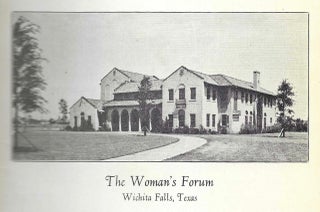 The Woman's Forum of Wichita Falls Cook Book. Compiled and Edited by Mrs. G. D. Anderson [et al.].