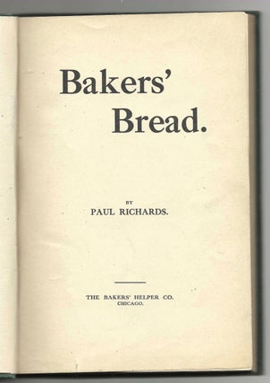 Baker's Bread.