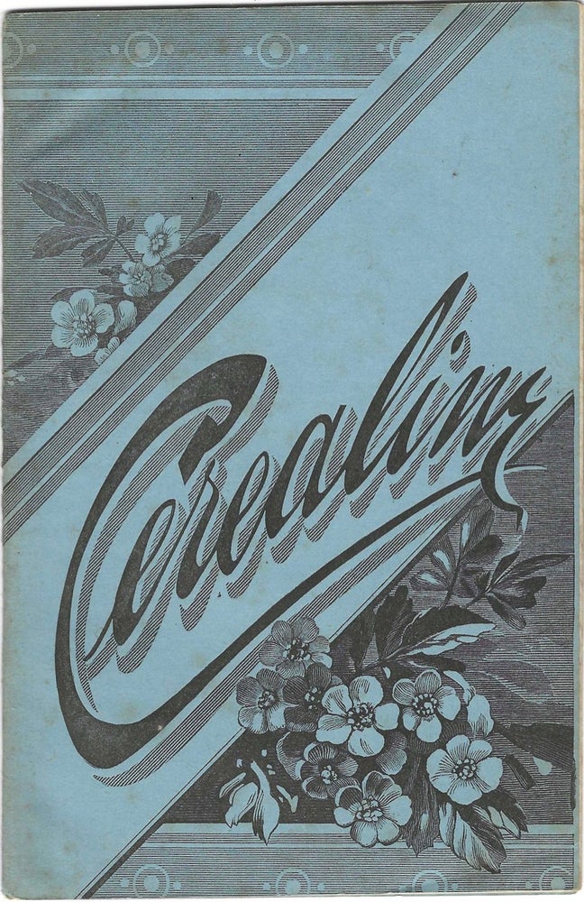 Item #8041 [Cerealine (cover title)]; Cooking Directions: these entirely new and reliable recipes...