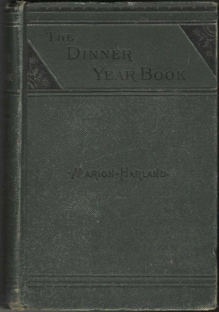 Item #8094 The Dinner Year-Book. Marion Harland, Mary Virginia Terhune