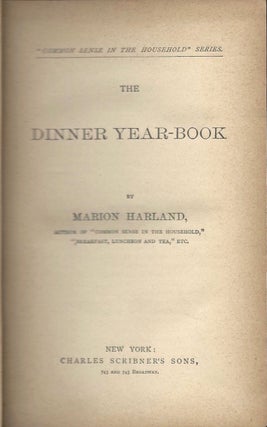 The Dinner Year-Book.