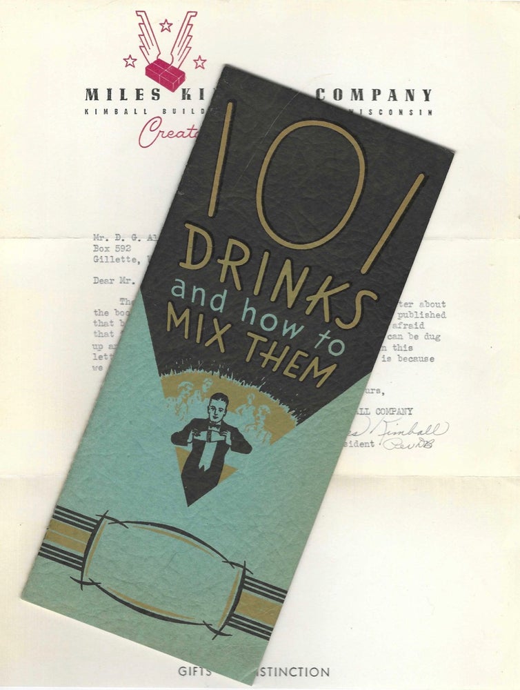 Item #8646 101 Drinks and How to Mix Them. Direct Mail Associates, Dean Geer, Miles Kimball