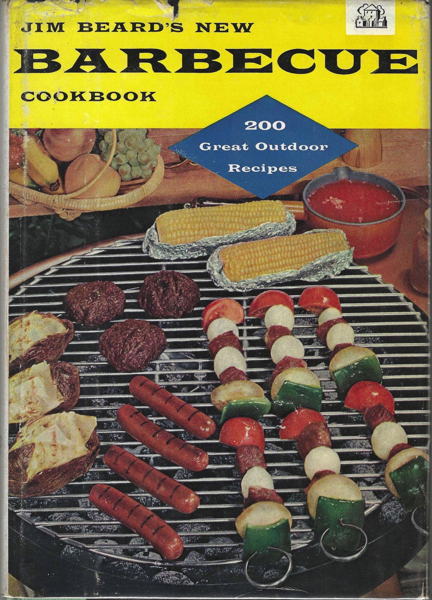 Item #8709 Jim Beard's New Barbecue Cookbook. Jim Beard, James Beard.