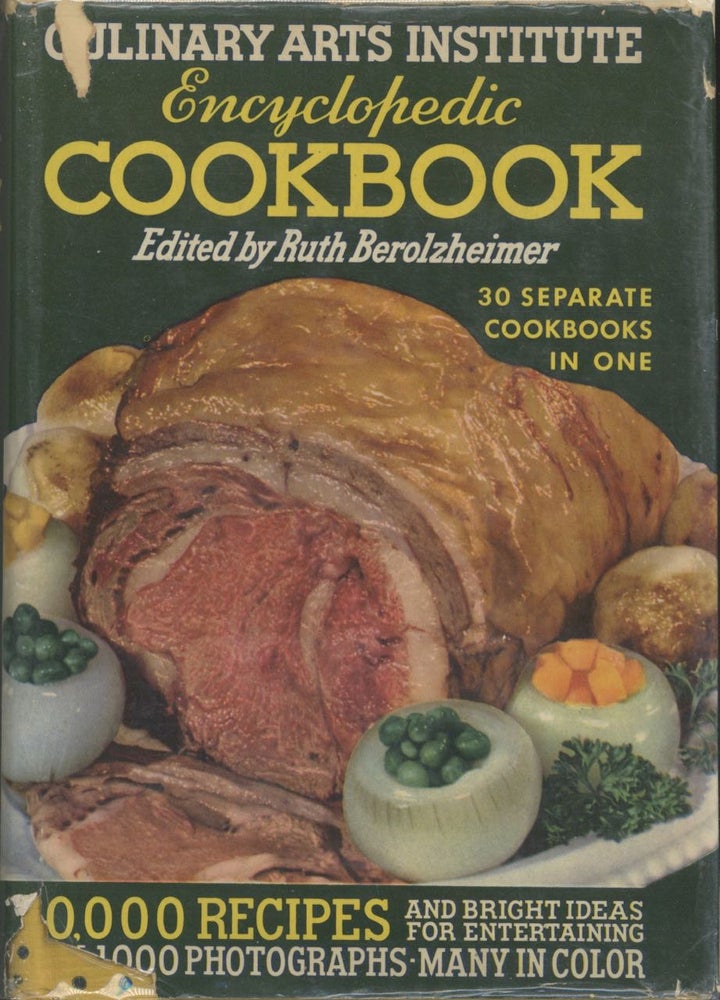 Item #8771 Culinary Arts Institute Encyclopedic Cookbook. Ruth Berolzheimer, Culinary Arts Institute