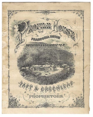 Thirty-one Menus from the Grand Hotels of New Hampshire's Atlantic Shore and White Mountains.