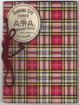 Thirty-one Menus from the Grand Hotels of New Hampshire's Atlantic Shore and White Mountains.