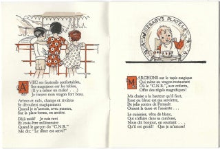 Wagon-Restaurant Menu pour les Petits Enfants.