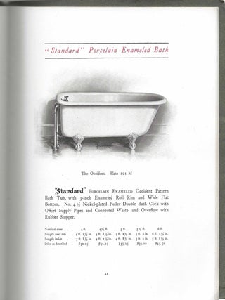 Modern Bath Rooms and Appliances: a few suggestions about plumbing valuable to home builders or those about to remodel their present dwellings.