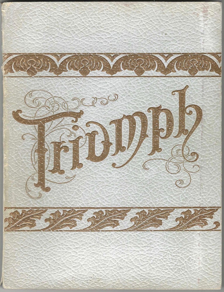 Item #9101 Triumph Ice Machine Company. Trade catalogue - Refrigeration, Triumph Ice Machine...